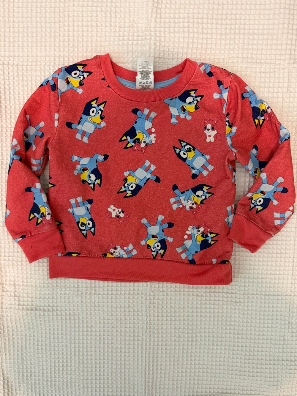 Bluey Coral Kids Sweatshirt - Unbranded